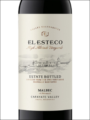 фото El Esteco Malbec Эль Эстеко Мальбек Аргентина вино красное