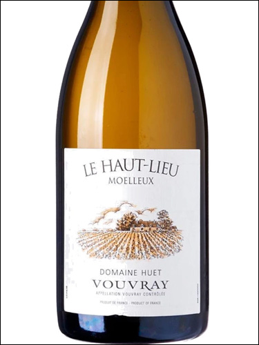 фото Domaine Huet Le Haut-Lieu Moelleux Vouvray AOC Домен Уэ Ле О-Лье Моэлё Вувре Франция вино белое