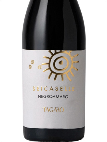фото Tagaro Seicaselle Negroamaro Тагаро Сейказелле Негроамаро Италия вино красное