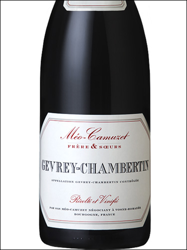 фото Domaine Meo-Camuzet Gevrey-Chambertin AOC Домен Мео-Камюзе Жевре-Шамбертен Франция вино красное