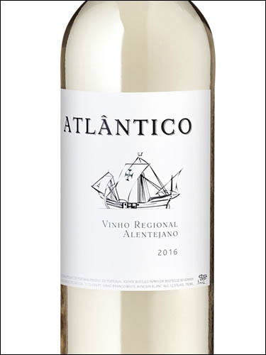 фото Atlantico Branco Vinho Regional Alentejano Атлантику Бранку ВР Алентежану Португалия вино белое