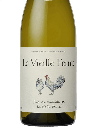 фото La Vieille Ferme Luberon Blanc AOC Ля Вьей Ферм Люберон Блан Франция вино белое
