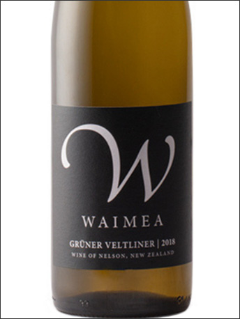 фото Waimea Gruner Veltliner Nelson Ваймеа Грюнер Вельтлинер Нельсон Новая Зеландия вино белое