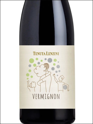 фото Tenuta Lenzini Vermignon Toscana Bianco IGT Тенута Лензини Верминьон Тоскана Бьянко Италия вино белое