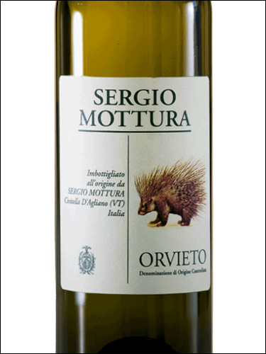 фото Sergio Mottura Orvieto DOC Серджио Моттура Орвието Италия вино белое