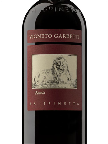 фото La Spinetta Barolo Vigneto Garretti DOCG Ла Спинетта Бароло Виньето Гарретти Италия вино красное