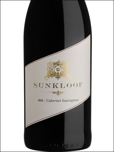 фото Sunkloof Reserve Cabernet Sauvignon Санклоф Резерв Каберне Совиньон ЮАР вино красное