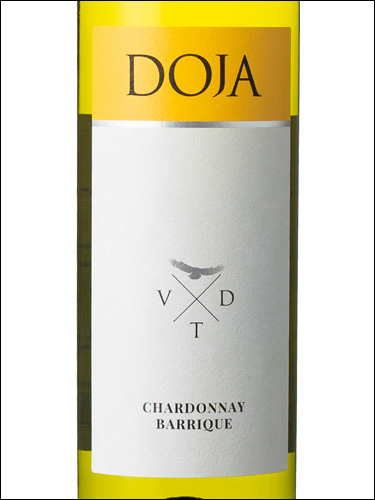 фото Doja Chardonnay Barrique Доя Шардоне Баррик Сербия вино белое