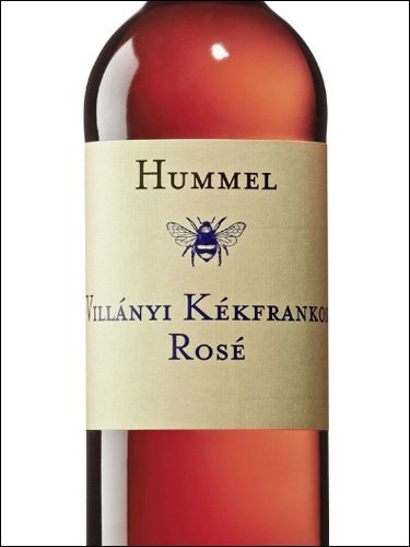 фото Hummel Villanyi Kekfrankos Rose Хуммель Виллани Кекфранкош Розе Венгрия вино розовое