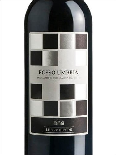 фото La Carraia Le Tre Bifore Rosso Umbria IGP Ла Каррайя Ле Тре Бифоре Россо Умбрия Италия вино красное