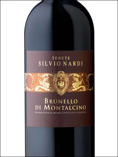 фото Tenute Silvio Nardi Brunello di Montalcino DOCG Тенуте Сильвио Нарди Брунелло ди Монтальчино Италия вино красное