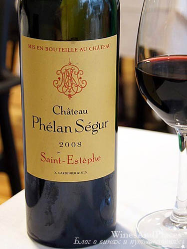 фото Chateau Phelan Segur AOC Saint-Estephe Шато Фелан Сегюр Сент-Эстеф Франция вино красное