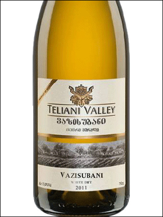 фото Teliani Valley Vazisubani Телиани Вели Вазисубани Грузия вино белое
