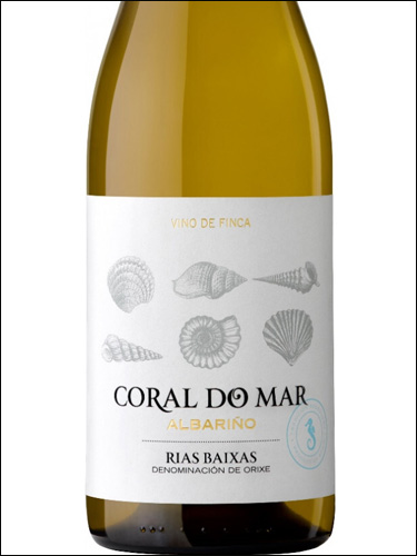 фото вино Coral do Mar Albarino Rias Baixas DO 