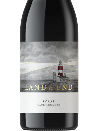 фото Land's End Syrah Cape Agulhas Лендс Энд Сира Мыс Агульяс ЮАР вино красное