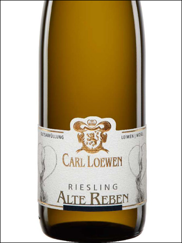 фото Carl Loewen Riesling Alte Reben Карл Лёвен Рислинг Альте Ребен Германия вино белое