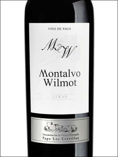 фото вино Montalvo Wilmot MW Syrah Pago los Cerrillos DOP 