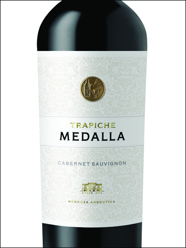 фото Trapiche Medalla Cabernet Sauvignon Трапиче Медалья Каберне Совиньон Аргентина вино красное