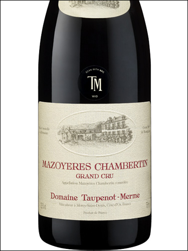 фото Domaine Taupenot-Merme Mazoyeres Chambertin Grand Cru AOC Домен Топено-Мерм Мазуаер-Шамбертен Гран Крю Франция вино красное