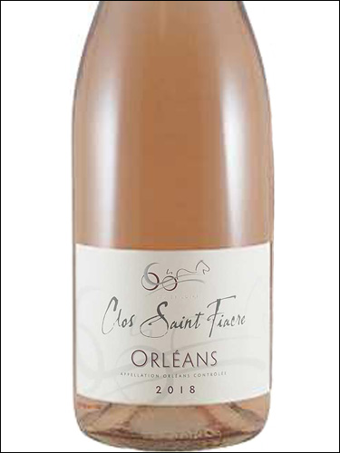 фото Clos Saint-Fiacre Orleans Rose AOC Кло Сен-Фиакр Орлеан Розе Франция вино розовое