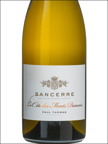 фото Paul Thomas La Сote des Monts Damnes Sancerre Blanc AOC Поль Тома Ла Кот де Мон Дамне Сансер Блан Франция вино белое