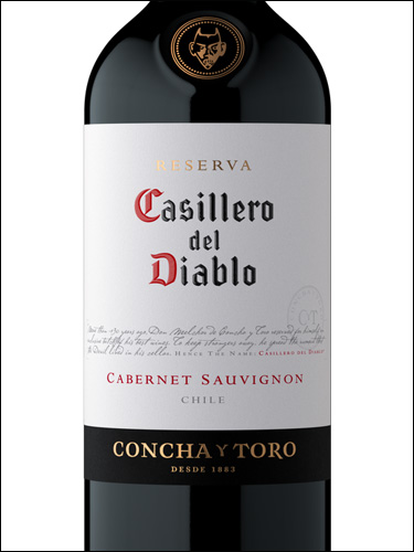 фото Casillero del Diablo Cabernet Reserva Sauvignon Казильеро дель Дьябло Резерва Каберне Совиньон Чили вино красное