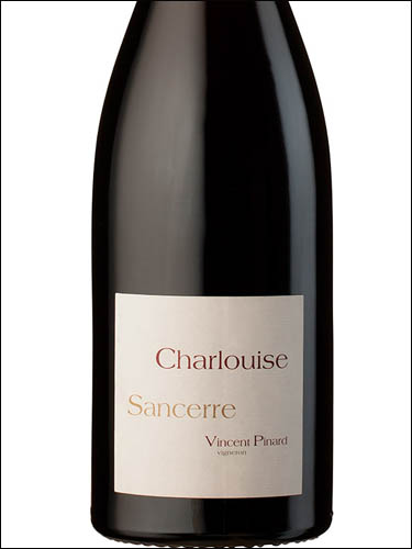 фото Vincent Pinard Charlouise Sancerre Rouge AOC Венсан Пинар Шарлуиз Сансер Руж Франция вино красное