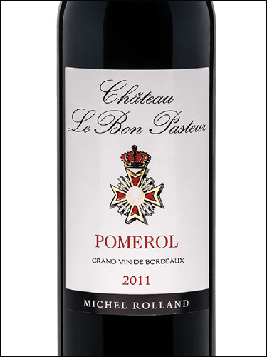 фото Chateau Le Bon Pasteur Pomerol AOC Шато ле Бон Пастер Помроль Франция вино красное