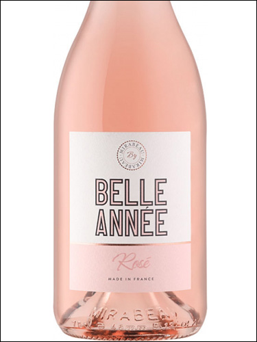фото Mirabeau Belle Annee Rose Vin de France Мирабо Бель Анне Розе Франция вино розовое