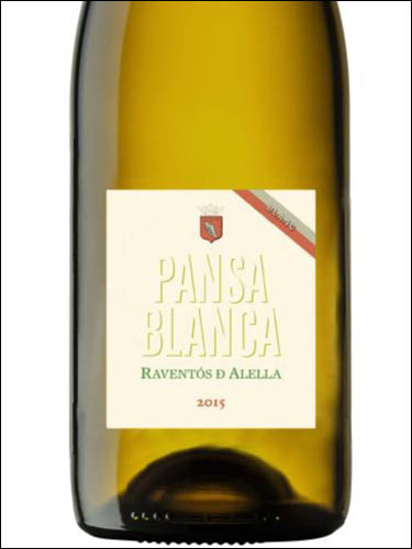 фото вино Raventos de Alella  Pansa Blanca Alella DO 