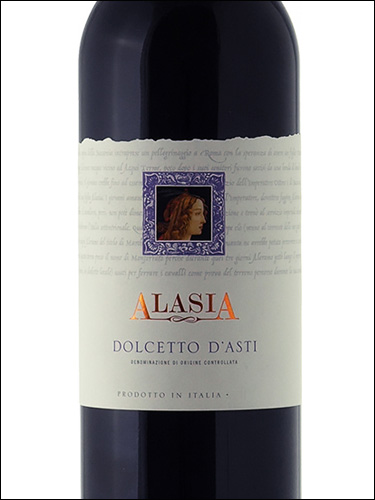фото Alasia Dolcetto d’Asti DOC Алазия Дольчетто д’Асти Италия вино красное