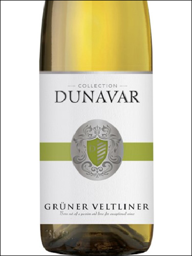 фото Dunavar Gruner Veltliner Pannon PDO Дунавар Грюнер Вельтлинер Паннон Венгрия вино белое