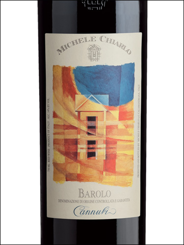 фото Michele Chiarlo Barolo Cannubi DOCG Микеле Кьярло Бароло Каннуби Италия вино красное