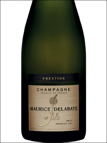 фото Champagne Maurice Delabaye et Fils Brut Prestige Premier Cru Шампань Морис Делабайе э Фис Брют Престиж Премье Крю Франция вино белое