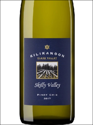 фото Kilikanoon Skilly Valley Pinot Gris Clare Valley Киликанун Скилли Велли Пино Гри Долина Клер Австралия вино белое