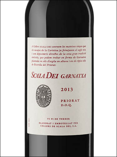 фото вино Scala Dei Garnatxa Priorat DOQ 