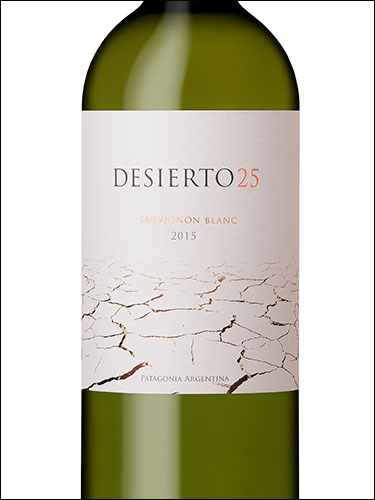фото Desierto 25 Sauvignon Blanc Patagonia Десьерто 25 Совиньон Блан Патагония Аргентина вино белое
