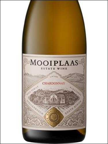 фото Mooiplaas Chardonnay Моиплас Шардоне ЮАР вино белое