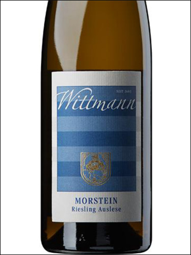 фото Wittmann Morstein Riesling Auslese Виттманн Морштайн Рислинг Ауслезе Германия вино белое