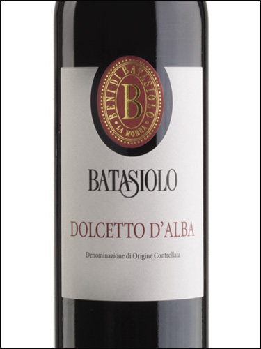 фото Batasiolo Dolcetto d'Alba DOC Батазиоло Дольчетто д'Альба Италия вино красное