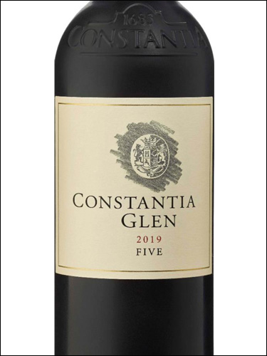 фото Constantia Glen Five Констанция Глен Файв ЮАР вино красное