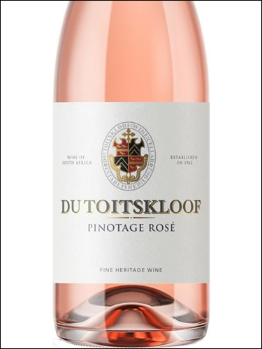 фото Du Toitskloof Pinotage Rose Дю Тоитсклуф Пинотаж Розе ЮАР вино розовое