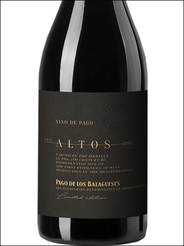 фото вино Pago de los Balagueses Los Altos 