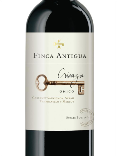 фото вино Finca Antigua Crianza Unico La Mancha DO 