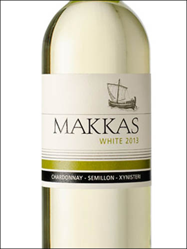 фото Makkas White Маккас Вайт Кипр вино белое