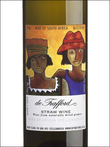 фото De Trafford Straw Wine Де Траффорд Строу Вайн ЮАР вино белое