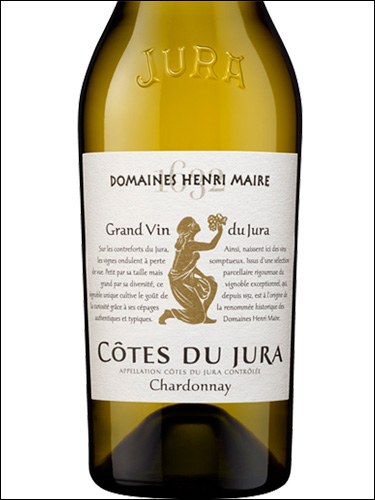 фото Domaines Henri Maire Chardonnay Cotes du Jura AOC Домен Анри Мер Шардоне Кот дю Жюра Франция вино белое