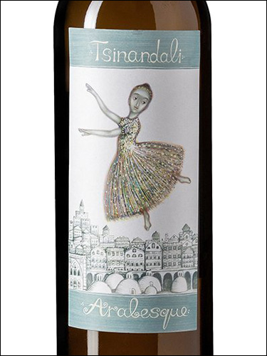 фото Arabesque Tsinandali Арабески Цинандали Грузия вино белое