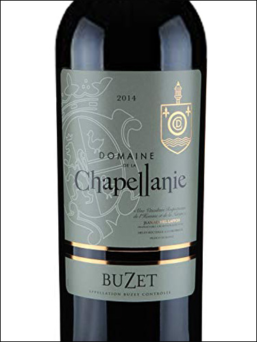 фото Domaine de la Chapellanie rouge Buzet AOC Домен де ла Шапеллани руж Бюзе Франция вино красное