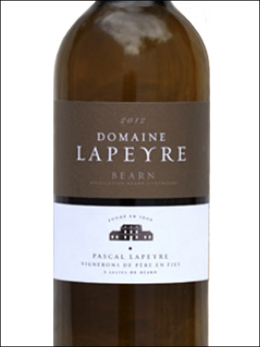 фото Domaine Lapeyre Blanc Bearn AOC Домен Лапер Блан Беарн Франция вино белое